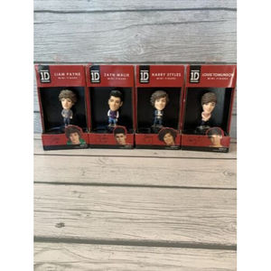 2012 Vivid One Direction 1D 4 Mini Figures Sealed Liam, Zayn, Harry, & Louis